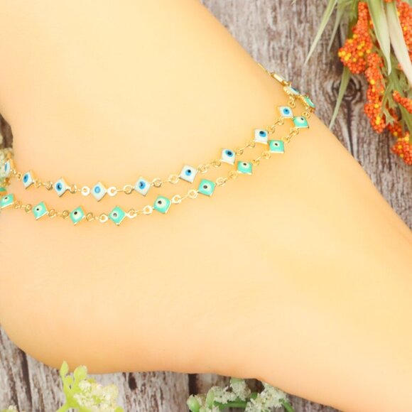 "Dainty Anklet for Women – Elegant Everyday Jewelry & Perfect Gift | MLCRC1784 - Picture 9 of 10